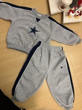 Vintage Dallas Cowboys Baby Sweatshirt Outfit 24 Months