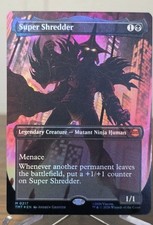 Super Shredder [Borderless] #217 Prices | Magic Teenage Mutant