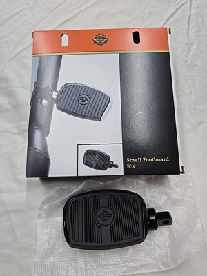 Harley Davidson Black 3 Small Mini Footboard Kit 50500144 for sale 