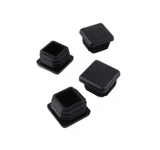 4 Pack 7/8" OD Square Tubing Plugs (ID .71"-.8") SQR-7/8-14-20
