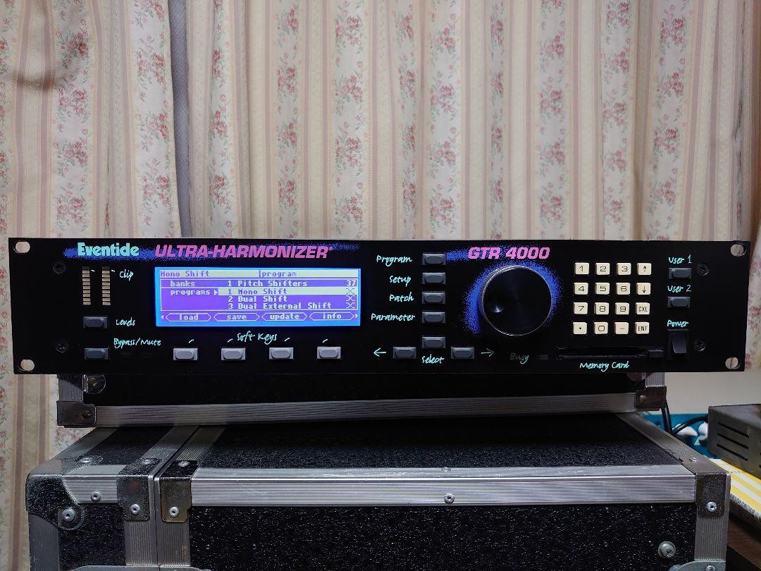 ギター EVENTIDE GTR 4000 ULTRA-HARMONIZER Eventide GTR 4000 Ultra-Harmonizer Used 2U with manual