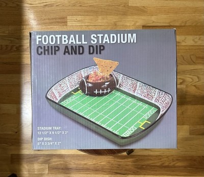 Football Stadium Chip & Dip! Ready For Some Football!  