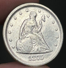 1875 S Twenty Cent Piece 20c US Coin ***RARE*** LOW Shipping!!!