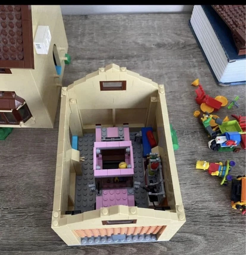 LEGO SIMPSONS 71006 Casa de Los Simpson 100% Completo con Caja e Instrucciones Foto 4 de 4