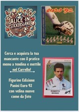 Panini Euro 92 1992 Uefa Cup a scelta , pick your stickers NEW MINT !  138-261