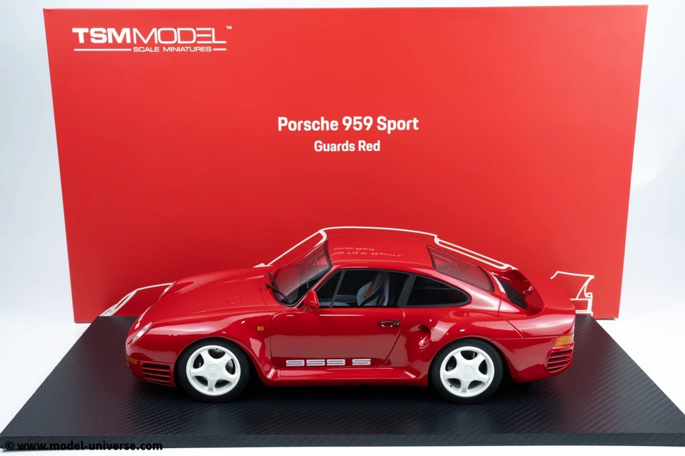 TSM - 1:12 Porsche 959 Sport Guards Red - Resin Model - Image 3 of 4