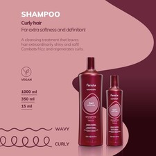 Image of Fanola Wonder Curl Curly Hair Shampoo 350ml or 1000ml