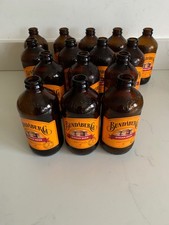 15 Empty 375 ML Bundaberg Australian Ginger Beer Bottles For Upcycling & Crafts