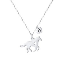 Horse Necklaces for Kids, Horse Lovers Gifts for Kids Horse Jewelry Horse Neckla