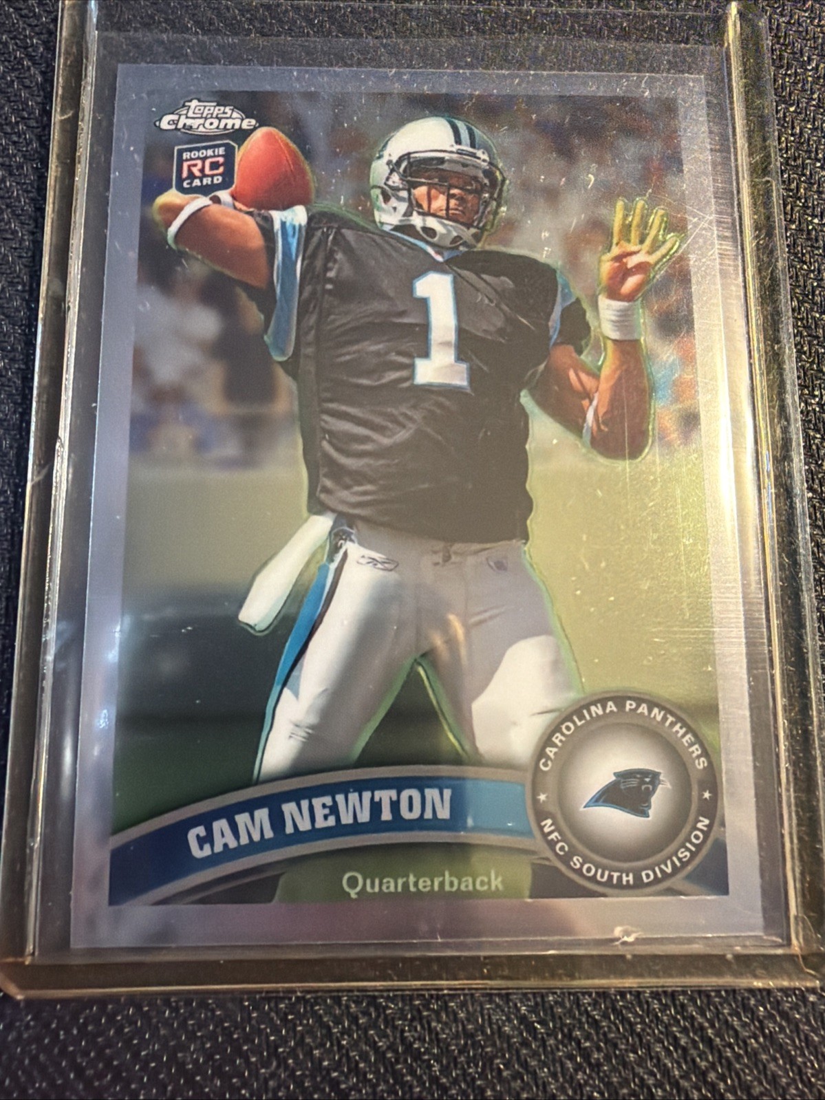 Cam Newton Topps Chrome #1 Base