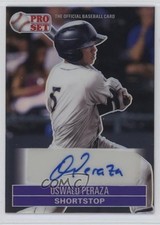 2021 Leaf Pro Set Metal 1991 Base Purple Rainbow /25 Oswald Peraza Auto 1pe6