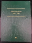 1916-1945 Mercury Dime Collection Nearly Complete Set 77 Coins (-16-D) Littleton