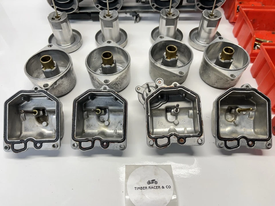 HONDA CB750 C F K SC CB 750 CARBURADOR KEIHIN VB42D FABRICANTE DE EQUIPAMENTO ORIGINAL COMPLETO - Imagem 4 de 4