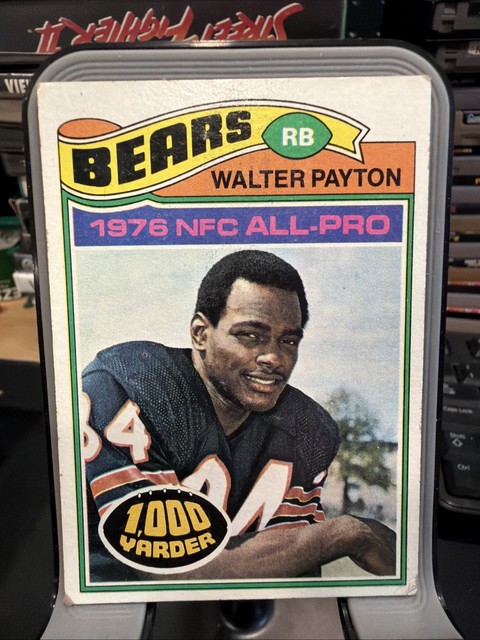 Topps 1977 Topps Walter Payton Chicago Bears #360 All-Pro Base Set Card