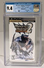 Sony PSP Monster Hunter Freedom 2 New Sealed CGC Graded 9.4