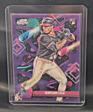 2025 Topps Cosmic Chrome - Daylen Lile #83 Purple Nebula Refractor /150 (RC)