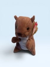 Original Ty Beanie Babies NUTS The Squirrel Style 4114 1996