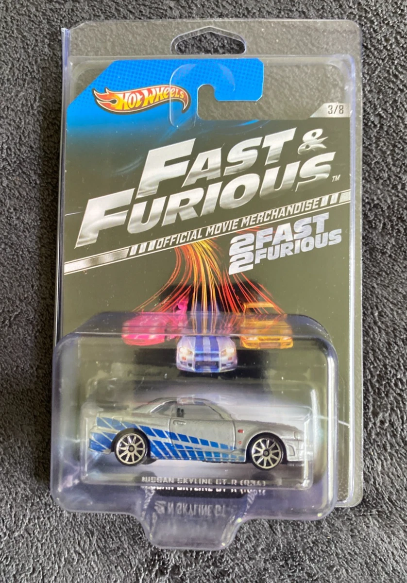 Литые модели автомобилей Hot Wheels Nissan Fast & Furious