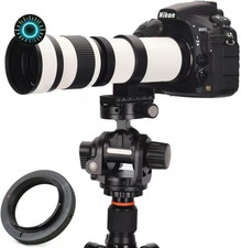420  800mm Telephoto Zoom Lens MF for Canon EOS Rebel T8i T7i T7 T6 T5 T4i T3i