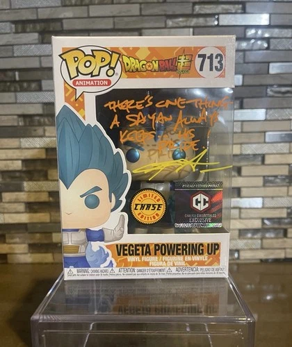 Funko Pop! Dragon Ball Z Vegeta Signed Funko
