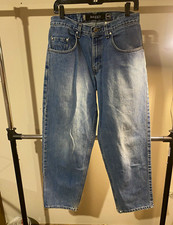 Vintage Levi s SilverTab Baggy Jeans Men s/Womens Blue Light Wash Denim