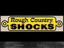 Rough Country Shocks - Original Vintage 70s Racing Decalsticker Off-road Jeep