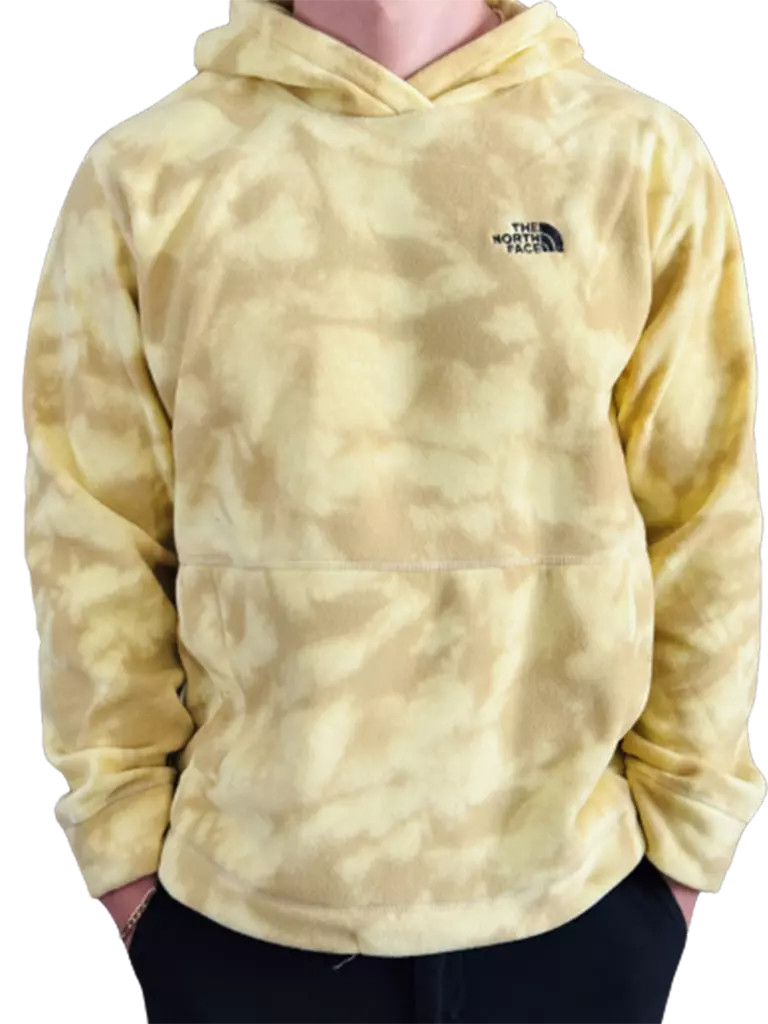 ТОЛСТОВКА С КАПЮШОНОМ ИЗ МЯГКОГО ФЛИСА THE NORTH FACE - РАЗМЕР МУЖСКОЙ L - ЖЕЛТАЯ РЕТРО-КРАСКА 8290₽
