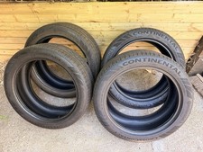 Set of Part Worn four Continental CrossContact RX 275/45 R22