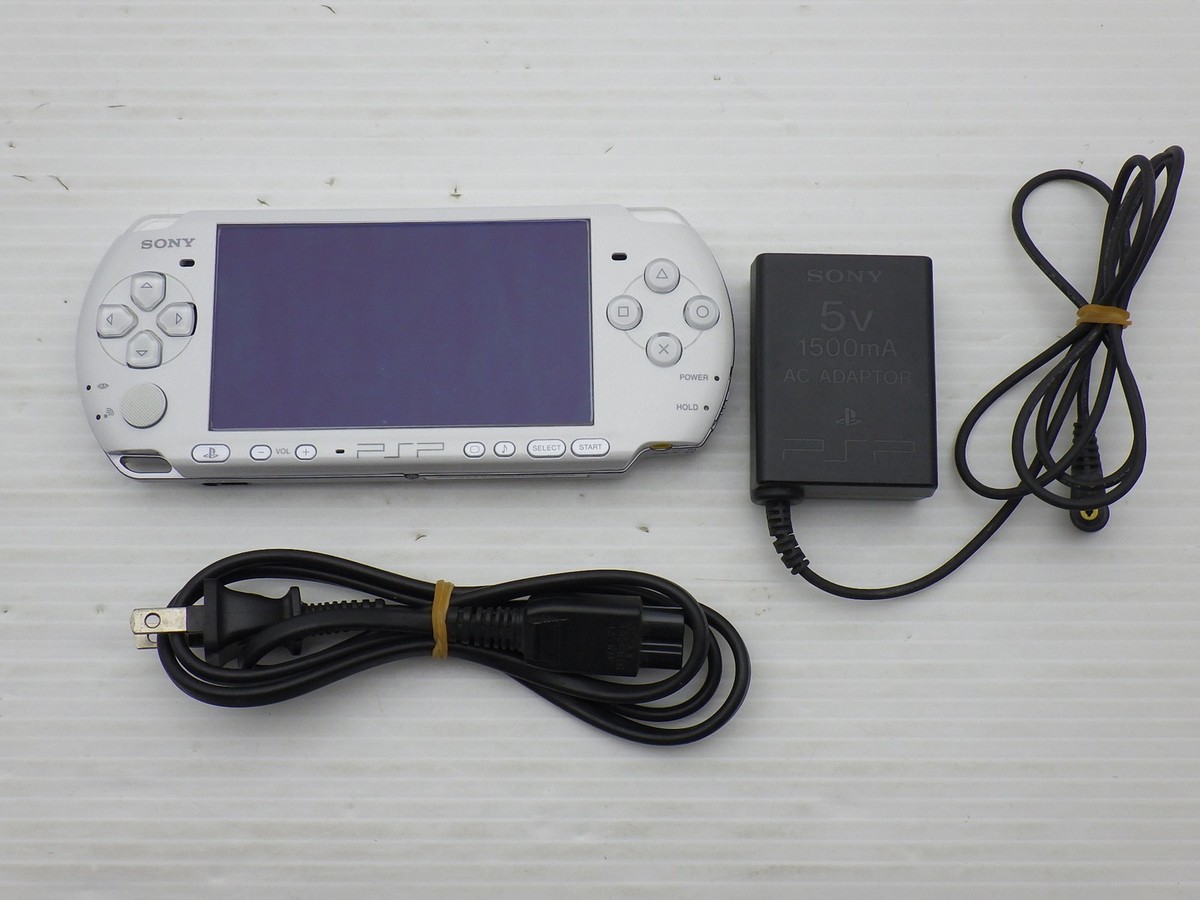 PSP-3000 本体 パールホワイト PSP 3000 Pearl White - OEM - Japan Import - Not working FPOR