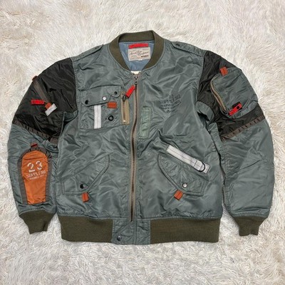 Seltene AVIREX L-2 MODEL K3 Custom Flight Jacket