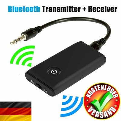 Bluetooth 5.0 Musik Sender Empfänger   Audio Transmitter Receiver Stereo Adapter
