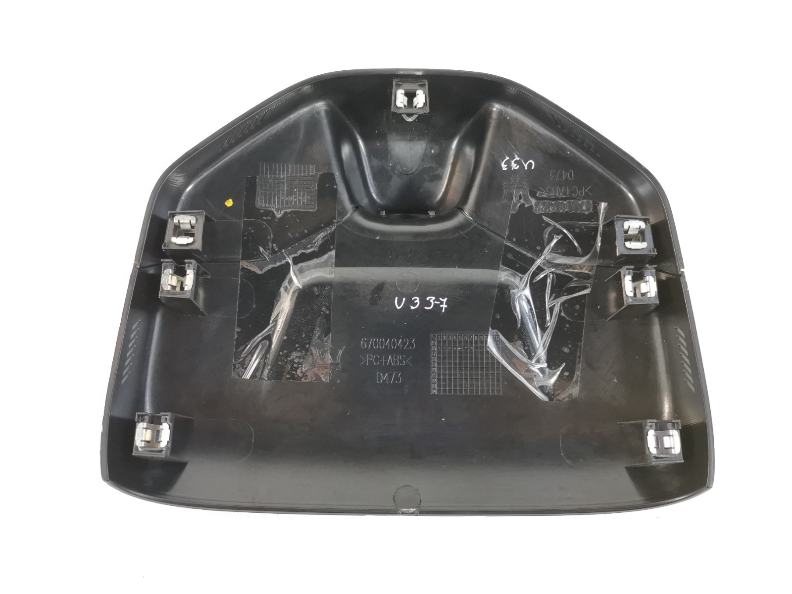 Maserati Levante 3.0 L 2017 Interior Rear View Mirror Cover Trim 670040423 OEM