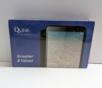 QLink Wireless Scepter 8 Tablet 16GB 1GB RAM Android 11 Go WiFi NEW SEALED