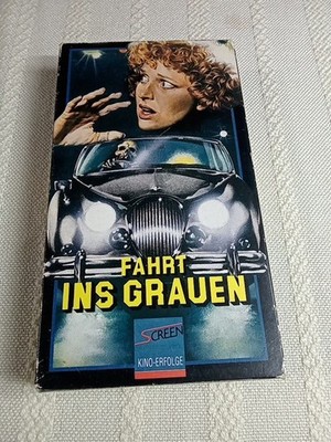 VHS Videokassette - FAHRT INS GRAUEN - (1986) UNCUT !!!! Papphülle Rarität - 149