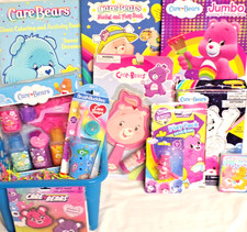 NEW KIDS CARE BEARS EASTER GIFT BASKET BIRTHDAY TOYS PLUSH BATH TUB PLAY SET 