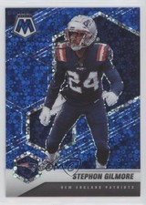 2021 Panini Mosaic No Huddle Blue Mosaic Prizm 47/75 Stephon Gilmore #140 0u8k