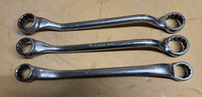 Britool ring spanners. x 3. Whitworth See listing for sizes.