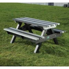 Heavy Duty Picnic Table Bench 1500mm Weatherproof Recycled Plastic