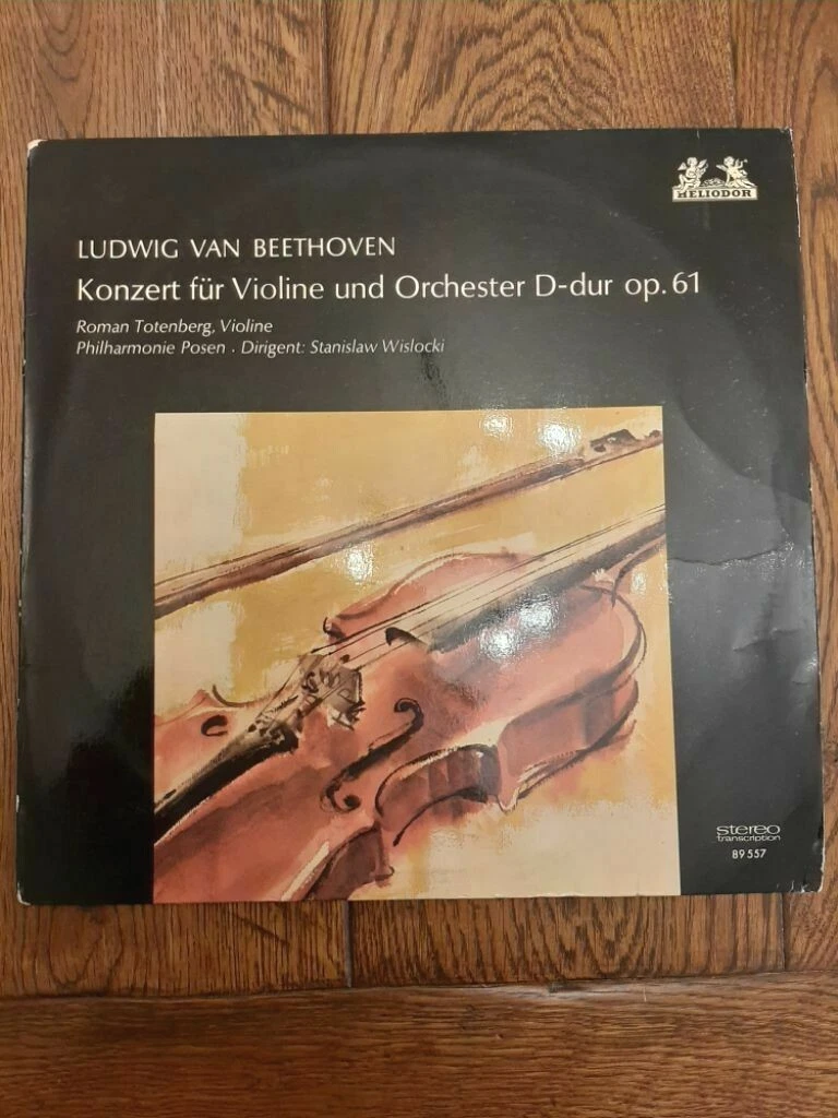Roman Totenberg Beethoven Concert For Violin Orchestra