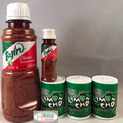 Tajin Classic 5-oz + Mini Tajin & 3 Limoncho Salero deal The best with BEER