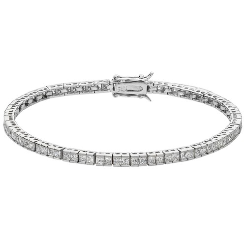 Tuscany Silver Collana/Bracciale Con T-Bar E Cuore In Argento 925 Riciclato - Donna - 2