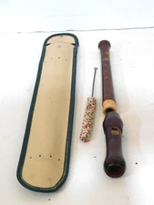Vintage German Schreiber Sonata 2 Piece Flute Recorder with Case