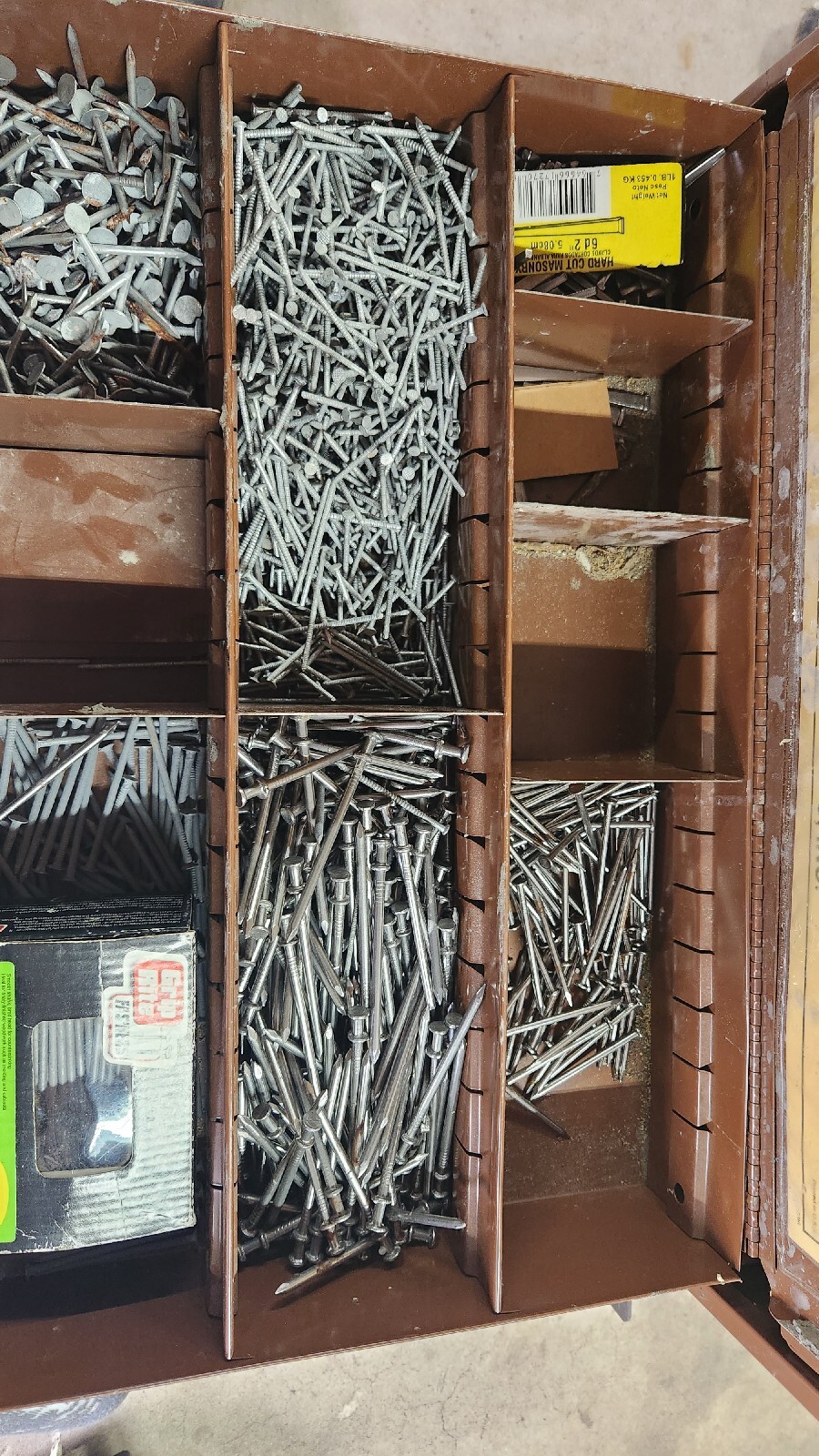 LAWSON PRODUCTS HARDWARE PARTS STORAGE bolts clamps tools 20x15x13 metal eBay