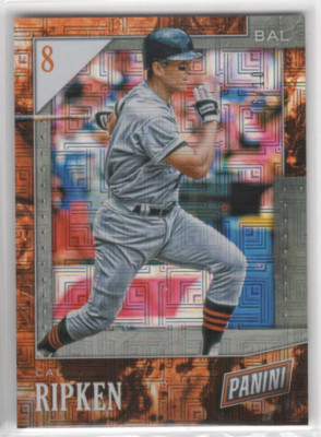 2019 Panini Black Friday Escher Squares #39 Cal Ripken /10 - NM-MT