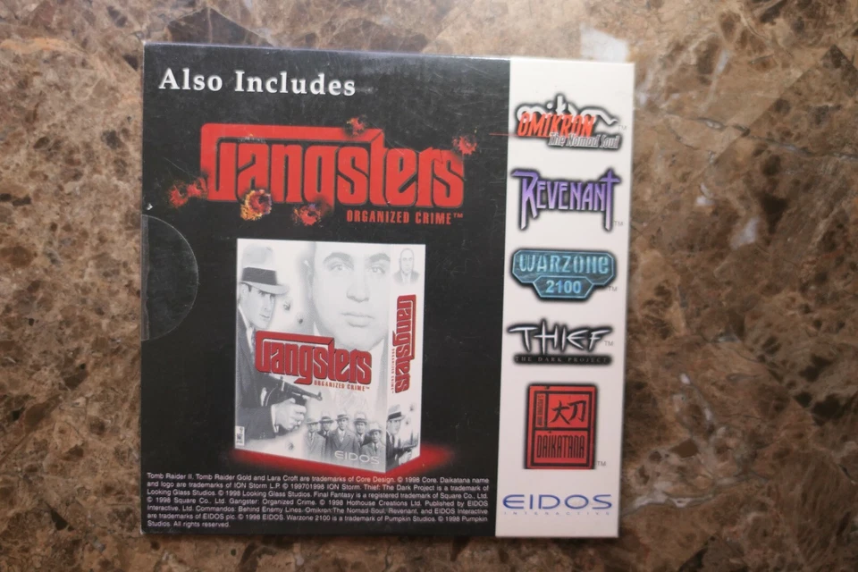 Playable Eidos Demos 1998 PC Computer CD Disc Thief/Tomb Raider/More NEW/SEALED! - Image 2 of 2