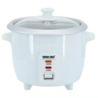 Better Chef 3 Cup - 6 Cups Cooked - Rice Cooker w Measuring Cup and Rice Paddle
