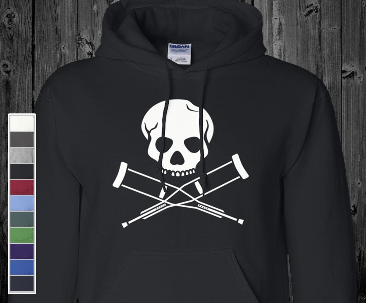 Mtv Sudadera Jackass Jackass Skull Logo Hoodie Sweatshirt Johnny