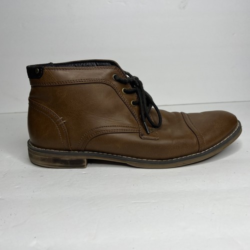 Mens H \u0026 M Boots 9 Brown Casual Dress 