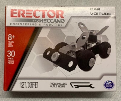 ERECTOR MODEL KITS RACE CAR 6046090  Meccano Brand New Factory Sealed Box Hobby