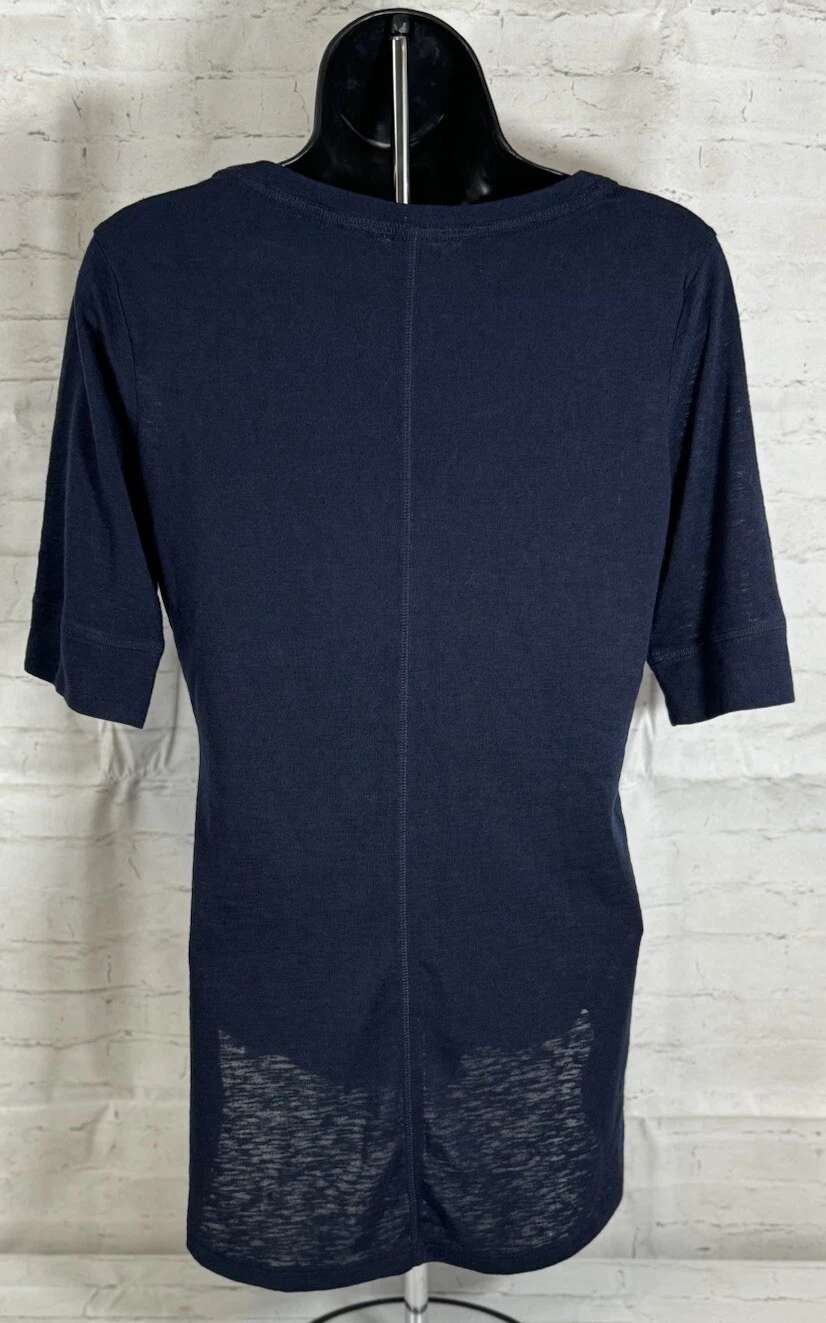 athleta fitted workout running preppy sporty athleisure shirt